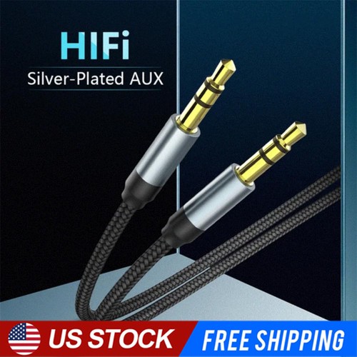 6ft 5mm aux audio - 6ft, nylon